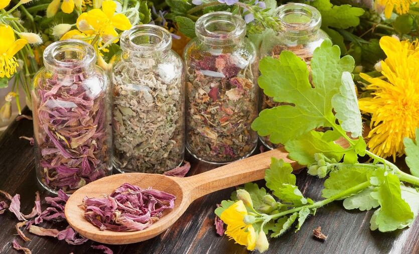 dried herbs to boost